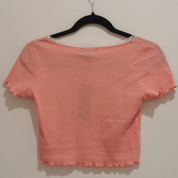 🌸 Coral Coquette top 🌸 - Picture 6 of 6